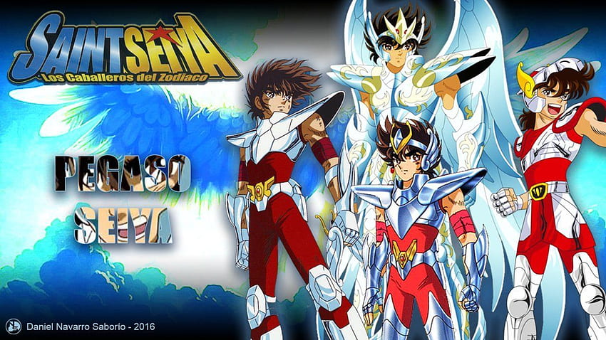 27.Versiones Seiya de Pegaso on. Artist, Anime, Saint Seiya Pegasus HD wallpaper