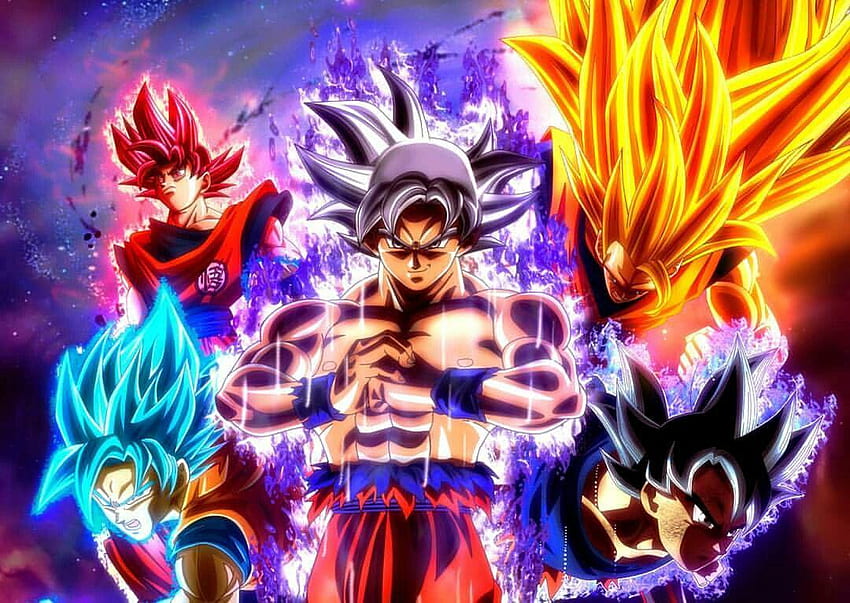 Dragon Ball Ultra Instinkt, DBZ Goku Ultra Instinkt HD-Hintergrundbild