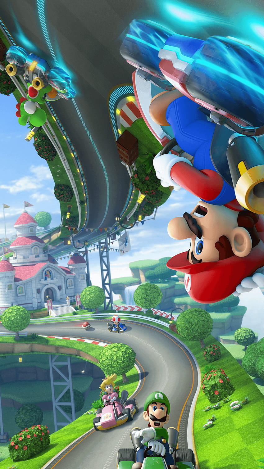 Super Mario Kart, Mario Kart-Tour HD-Handy-Hintergrundbild