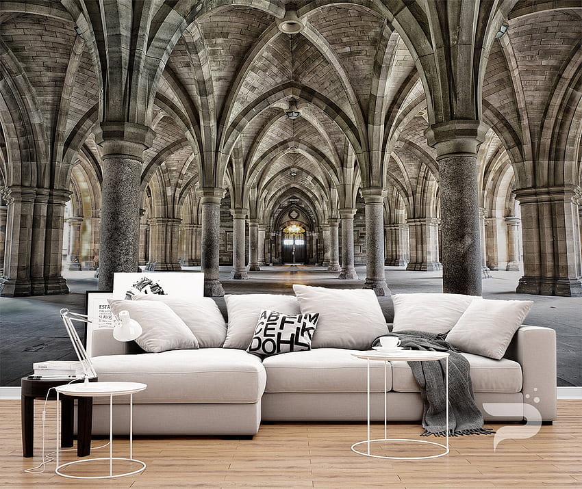 The Arcs WALL MURAL Architecture Mural Large Wall, Gothic Room HD wallpaper