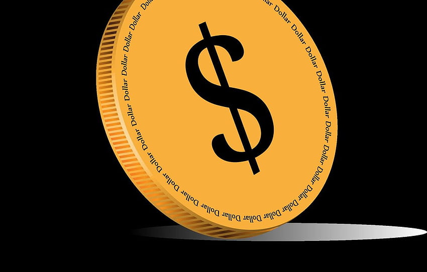 Geld, Vektor, Dollar, Detail, die , Vektorgrafik, Dollar, Münze, schöne Münze für , Abschnitt минимализм, Dollar Coins HD-Hintergrundbild