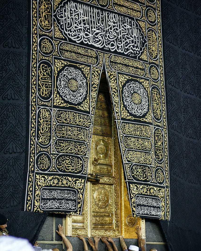 Mecca Saudi Arabia, Kaaba Door HD phone wallpaper
