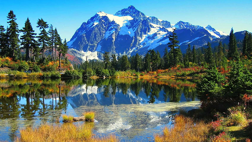 scenery mountain beautiful 1920 1080 landscape, Alaska Scenery HD wallpaper