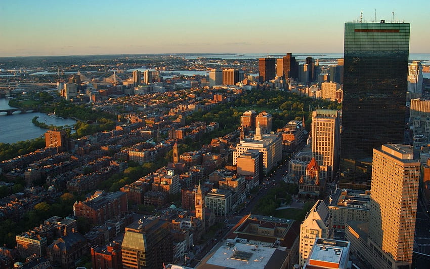 บอสตัน. บอสตัน เส้นขอบฟ้าของบอสตัน ลาสเวกัส ถนนบอสตัน วอลล์เปเปอร์ HD