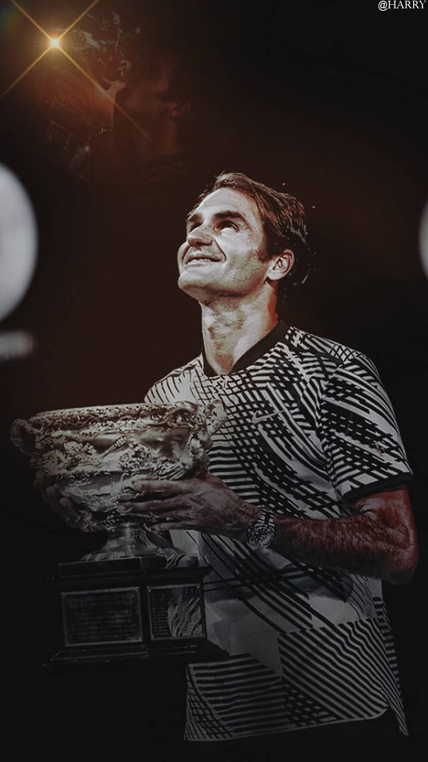 Roger Federer HD-Handy-Hintergrundbild