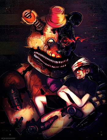 Nightmare Fredbear – 2020 - Dmitri Desenhos