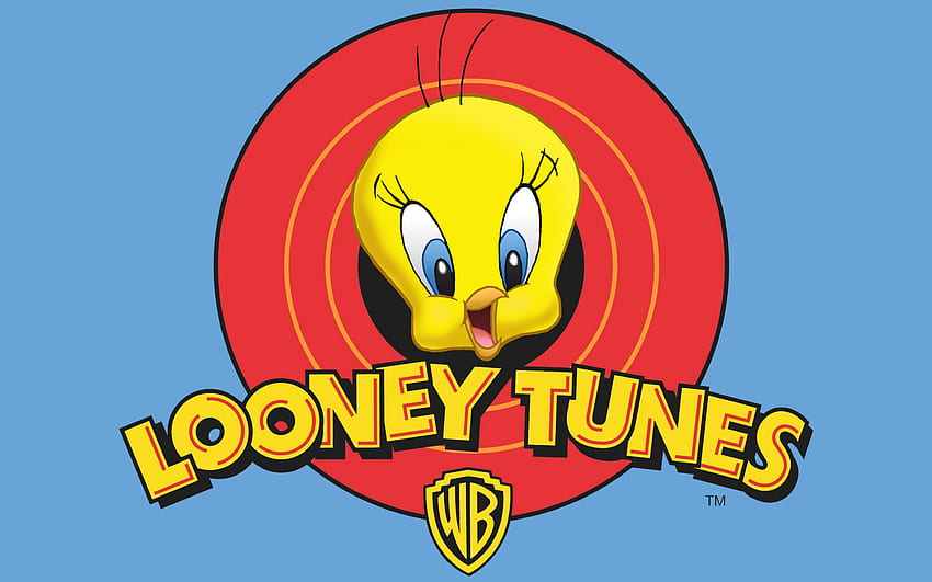 Tweety Bird Looney Tunes Characters Logo HD wallpaper