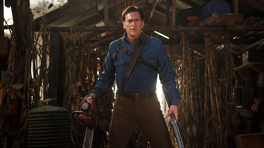 Bruce campbell evil dead 1981 hi-res stock photography and images