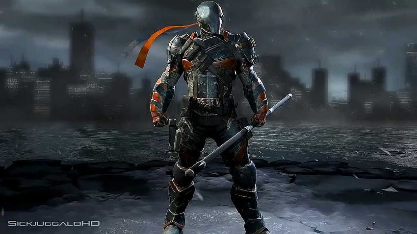 Batman, Deathstroke Black Mask from Arkham Origins Wallpaper