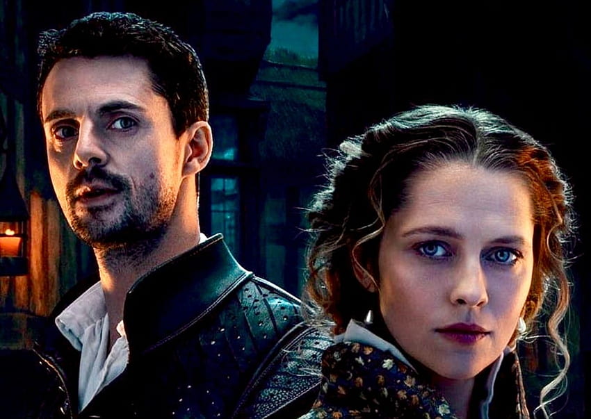 A Discovery of Witches (2018-), matthew declairmont, matthew goode, teresa palmer, man, girl, actress, woman, tv series, fantasy, diana bishop, couple, a discovery of witches, actor HD wallpaper