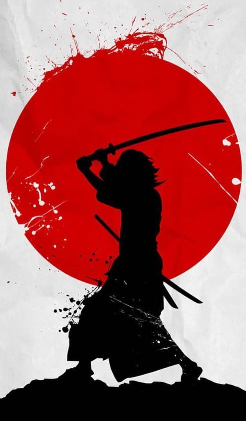 bestes Japan. Japanische Kunst, Zeichnungen und Krieger, japanisches Ronin HD-Handy-Hintergrundbild