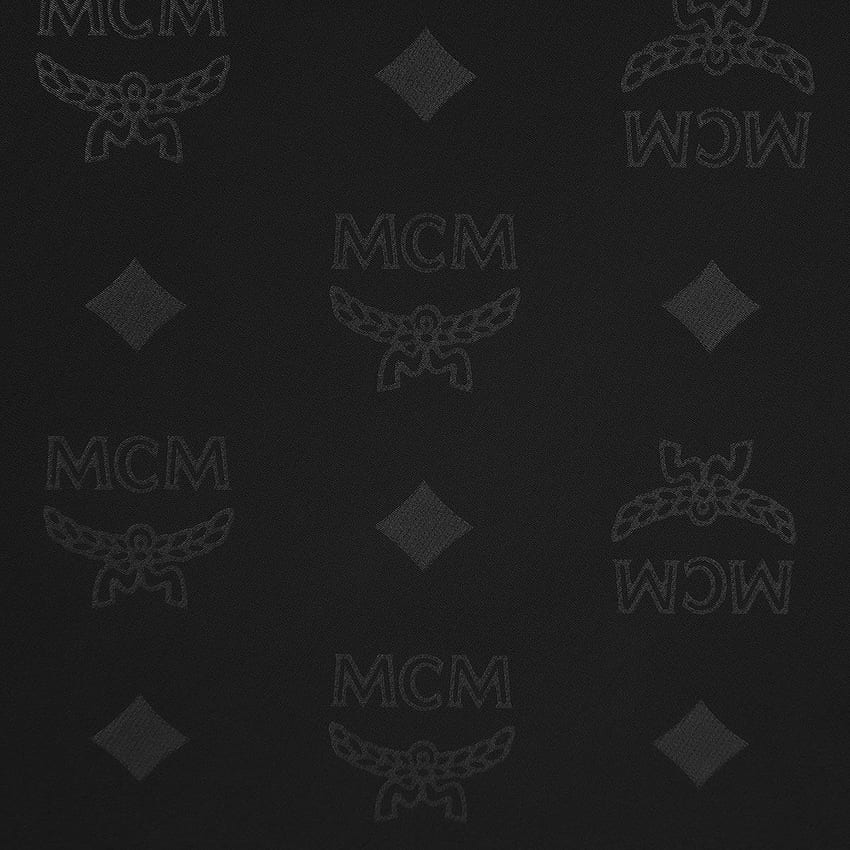 Download Black MCM Monogram wallpaper by SoulJAHP - 33 - Free on