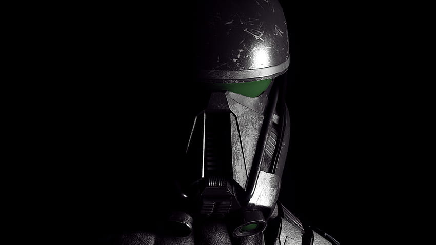 Death Trooper : BattlefrontCaptures, Black Trooper HD wallpaper