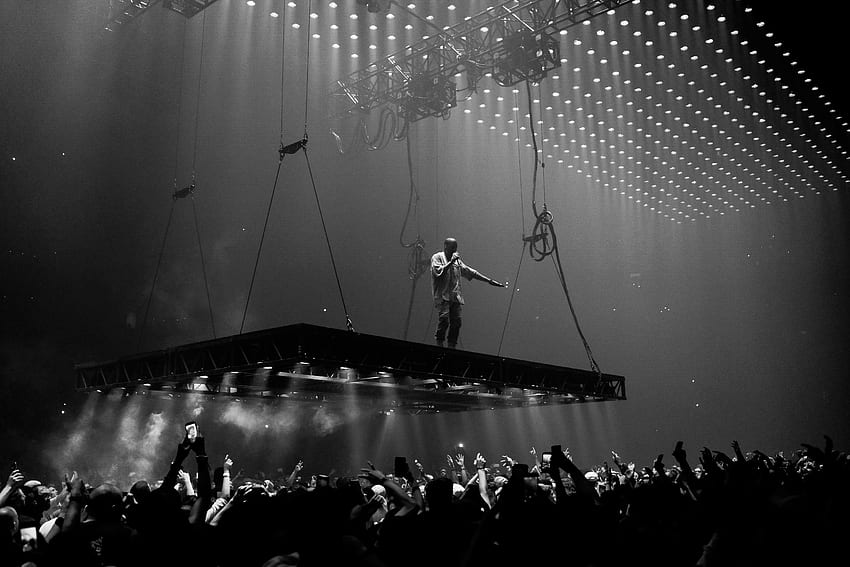 Kanye West va sortir son nouvel album 'Donda'. New York Amsterdam News: La nouvelle vue noire, concert de Kanye West Fond d'écran HD