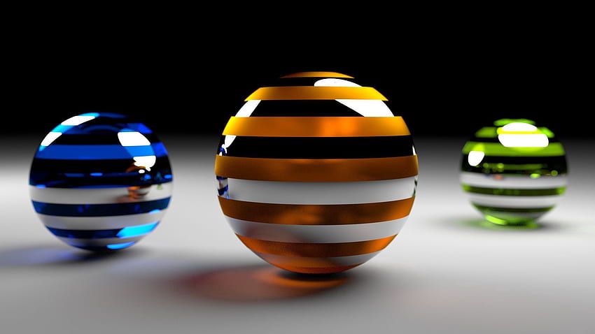 3D, พื้นผิว, ลูกบอล, การแสดงผล วอลล์เปเปอร์ HD