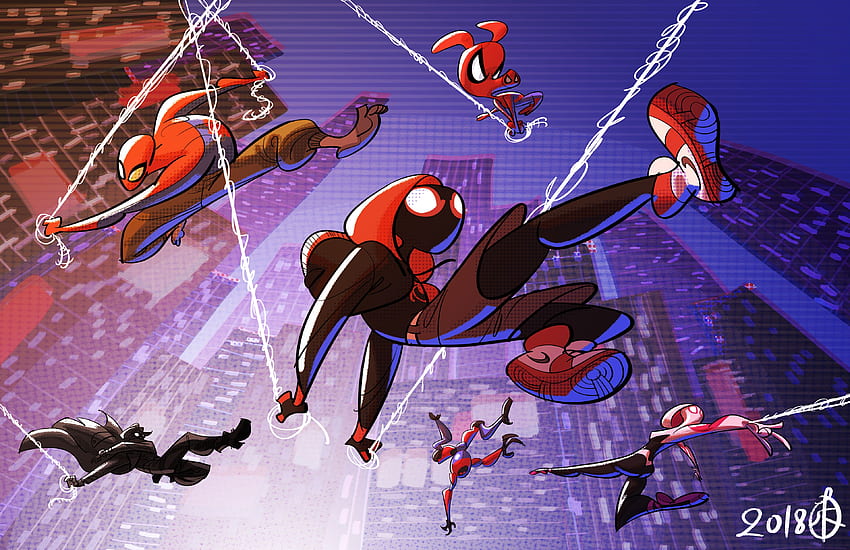 Spider Man Into The Spider Verse PC, Spider-Ham HD wallpaper | Pxfuel