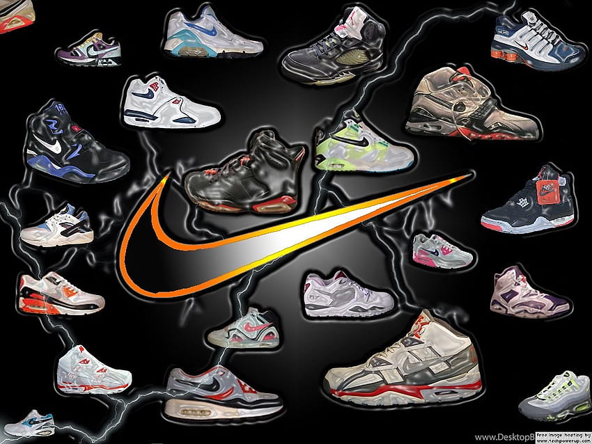 Uu27itu: fajne tło butów Nike Tapeta HD