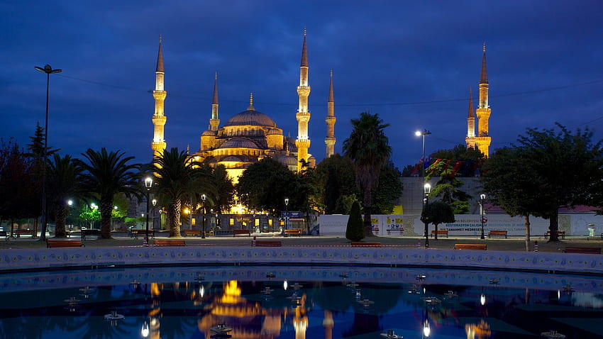 Sultan Ahmed Mosque, Blue Mosque HD wallpaper