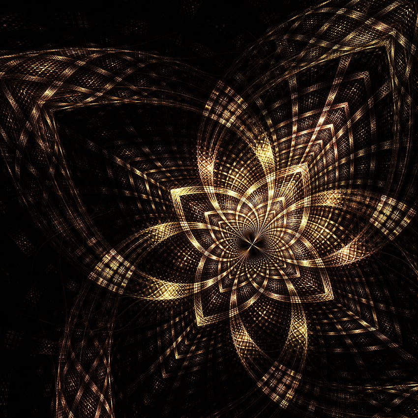 Abstract, Dark, Lines, Fractal, Glow, Diffusion, Dispersion HD phone wallpaper