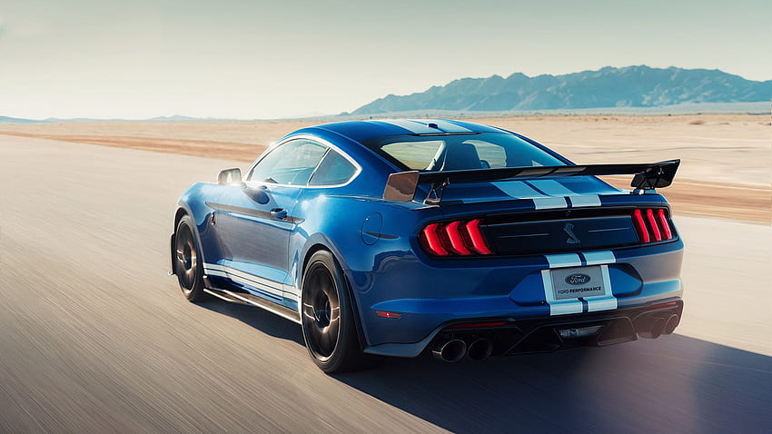 Ford Mustang Shelby GT500 , Specs & Videos - - WSupercars, Blue Ford Mustang HD wallpaper