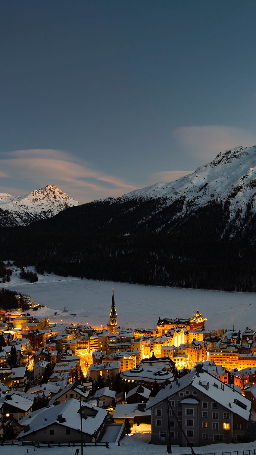 İsviçre iPhone, İsviçre Kasabası HD telefon duvar kağıdı