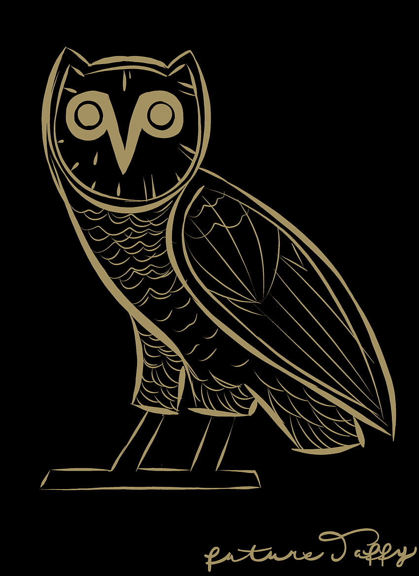 October's Very Own Owl with background 2015, Ovo Owl HD phone wallpaper