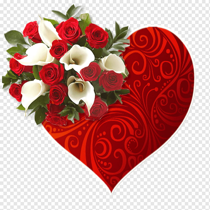 Heart Flower Valentine S Day, Cupid HD phone wallpaper | Pxfuel