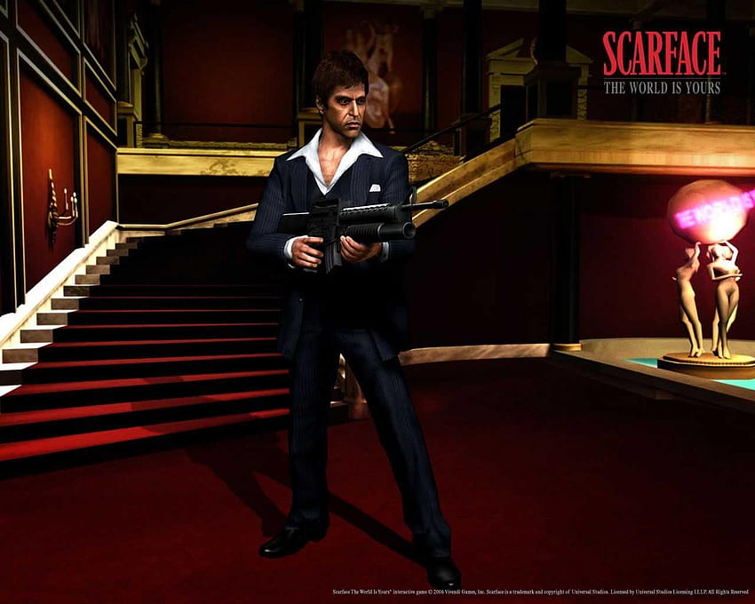 Game - Scarface The World Is Yours Tony Montana - & Background, Tony and Manny HD wallpaper