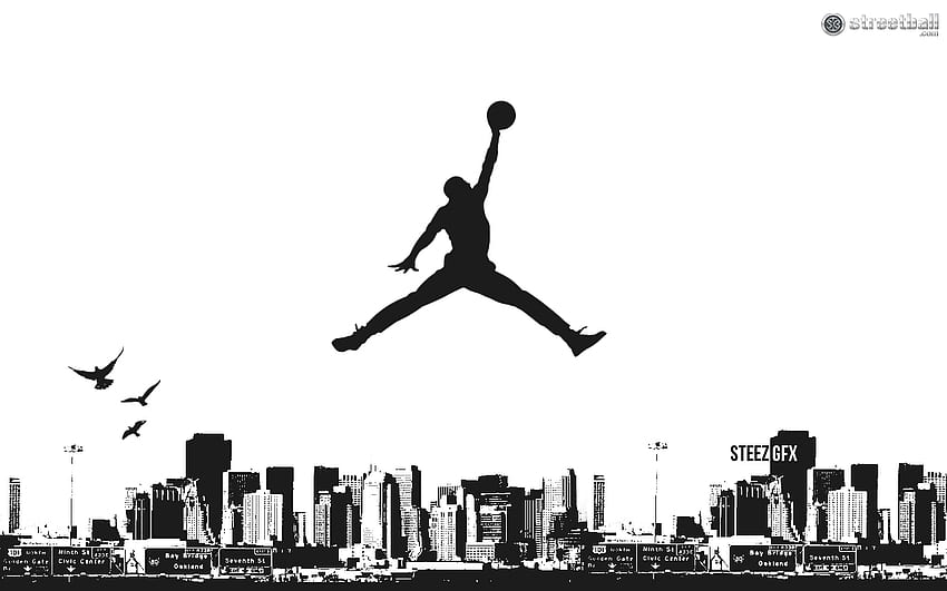 Nike Air Jordan Logo - Fondos De Pantalla Jordan - & Background HD wallpaper  | Pxfuel