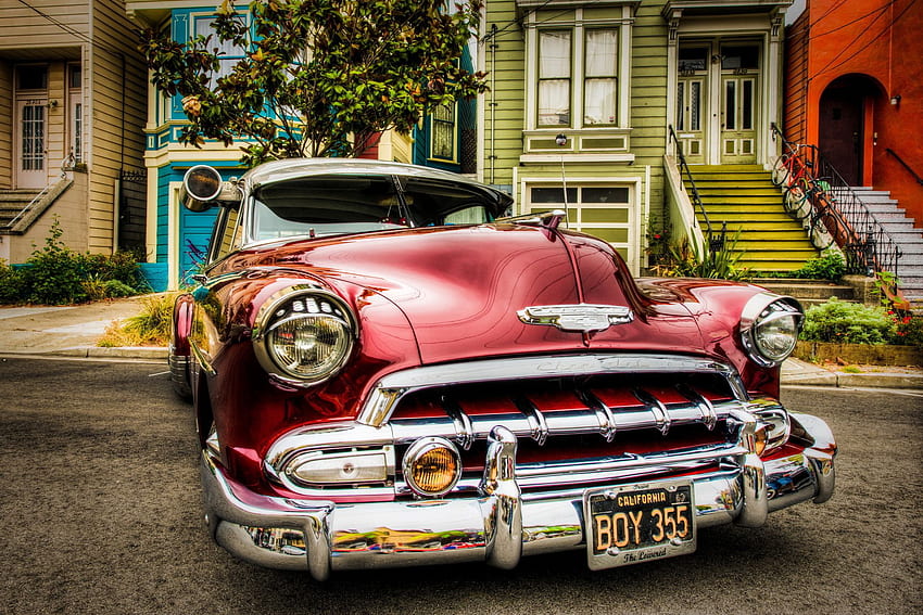 Vehicles, Cars, Chevy, Chevrolet, 1952, Lowriders HD wallpaper