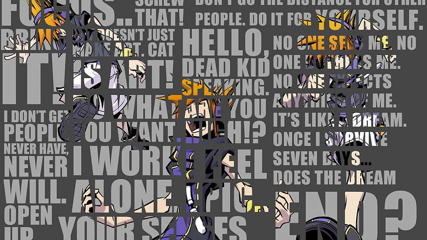 Neku Sakuraba Quotes By Roxas431 World Ends With You [] for your , Mobile & Tablet. Explore TWEWY HD wallpaper