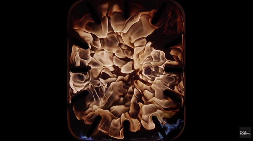 Apple Played With Fire (and Water, Liquid Metal and Vapor) to Create Apple Watch Series 4 Motion Faces HD wallpaper