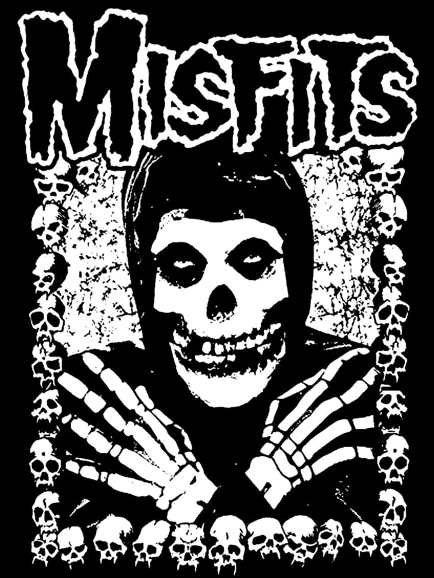 부적합자. 펑크 포스터, 펑크 밴드 포스터, 록 포스터 아트, Misfits Podcast HD 전화 배경 화면