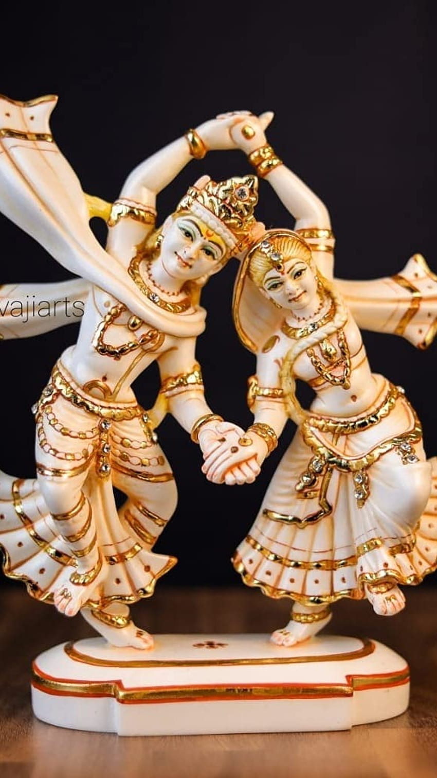 Radha Krishna, Raas Leela, รูปปั้น, การเต้นรำ วอลล์เปเปอร์โทรศัพท์ HD