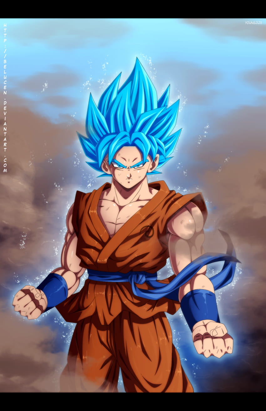 Super Saiyan Dios Goku, Ssj Dios Goku fondo de pantalla del teléfono |  Pxfuel
