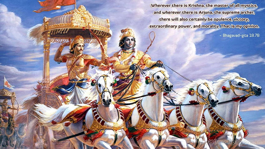 View Of Bhagavad Gita [] for your , Mobile & Tablet. Explore Gita . Gita , Bhagavad Gita , Arjun Mahabharat HD wallpaper