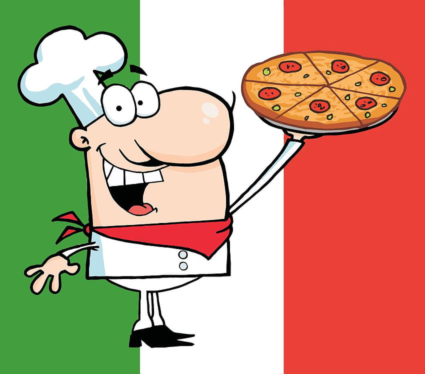 Cartoon italian chef, Italy Food HD wallpaper | Pxfuel