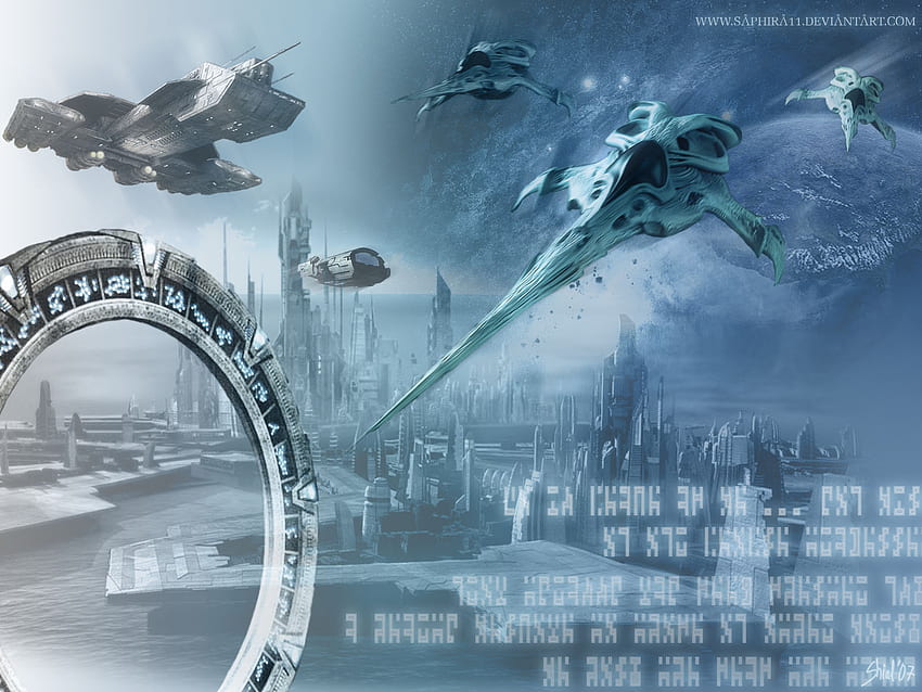 Atlántida Stargate fondo de pantalla