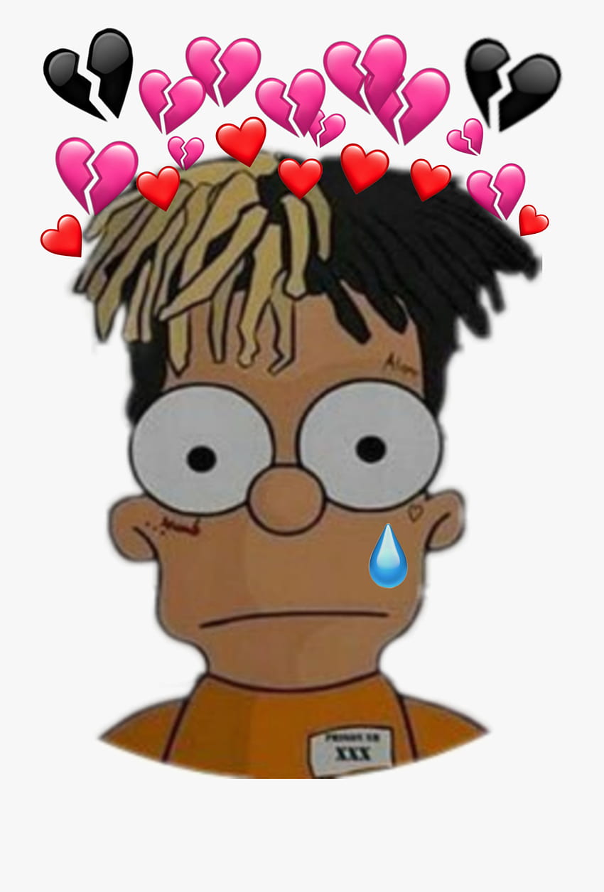 Bart Sad, black, lol, rap, simpson, simpsons, triste, xd, HD phone