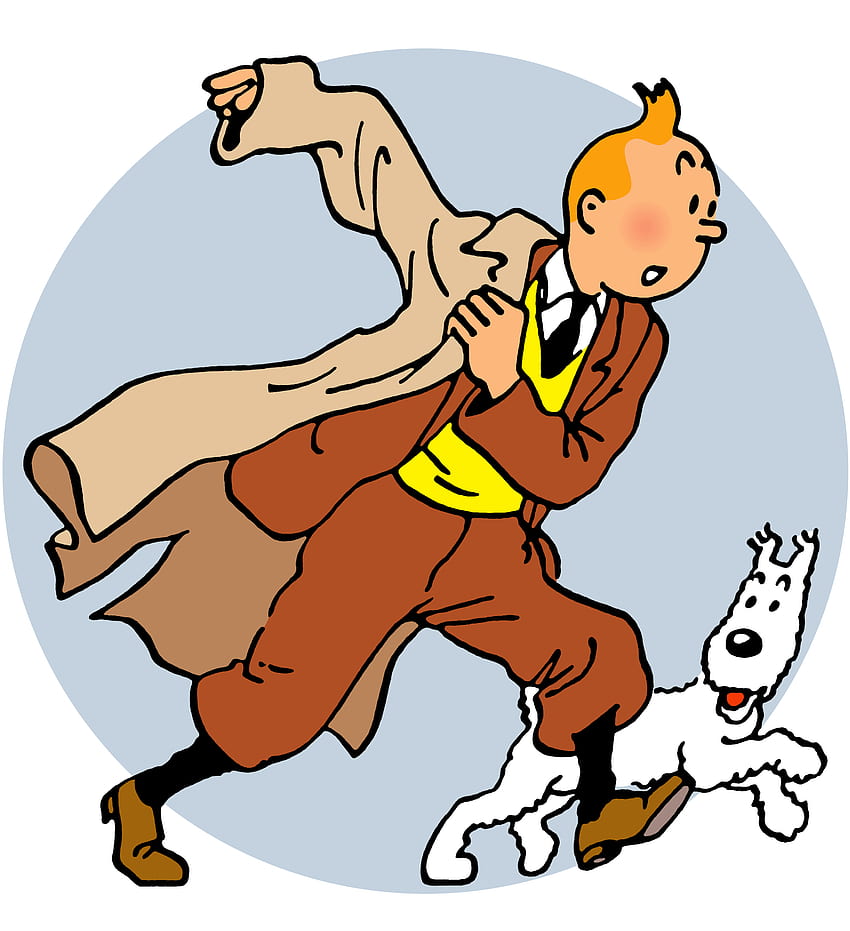 Най-важното за Tintin и Hergé, Tintin Cartoon HD тапет за телефон
