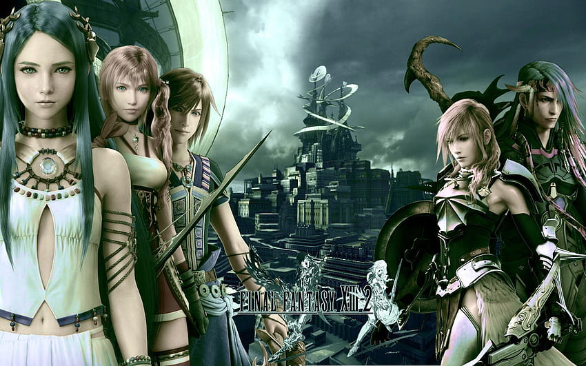 Tagi: Final Fantasy XIII, Serah Farron, Błyskawica Tapeta HD