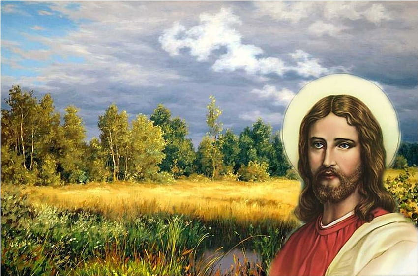 Jesucristo, dios, jesús, cristo, collage fondo de pantalla