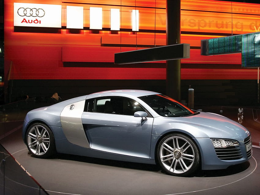 Audi LeMans Quattro Concept - Side Angle - Show, Audi R8 Le Mans HD wallpaper