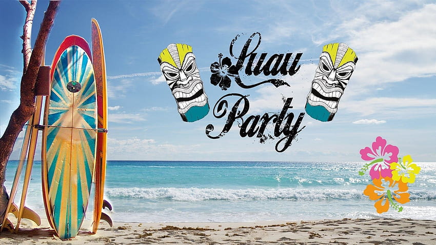 Luau (best Luau and ) on Chat, Tiki Beach HD wallpaper