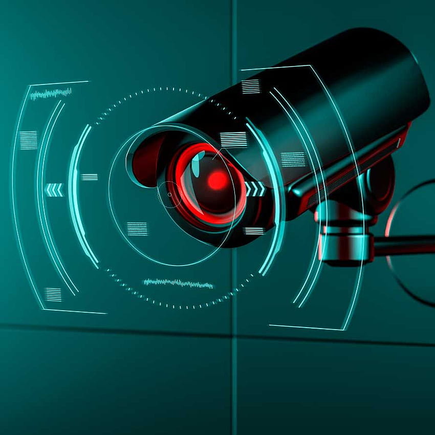 감시, 규정 준수, 개인 정보 보호, 보안 카메라 HD 전화 배경 화면