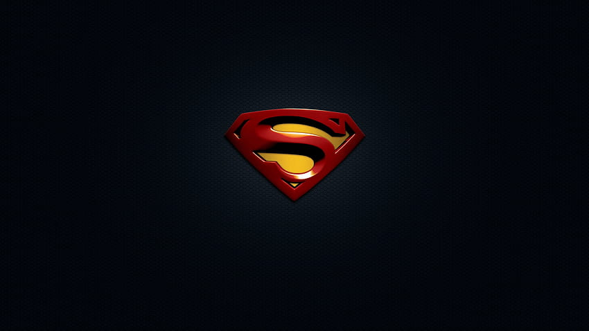 Superman, logo, minimal HD wallpaper