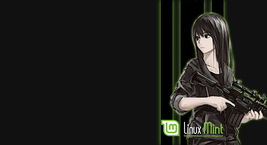 Anime Linux Mint, Anime Debian Sfondo HD