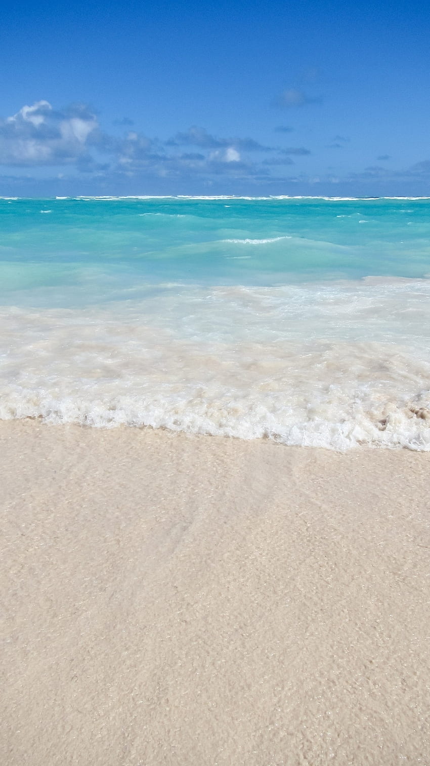 Strandhintergrund, Meeresstrand HD-Handy-Hintergrundbild