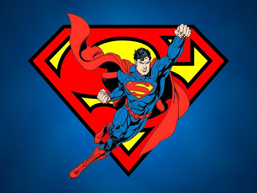Superman, komiksy DC, superbohaterowie, komiksy Tapeta HD