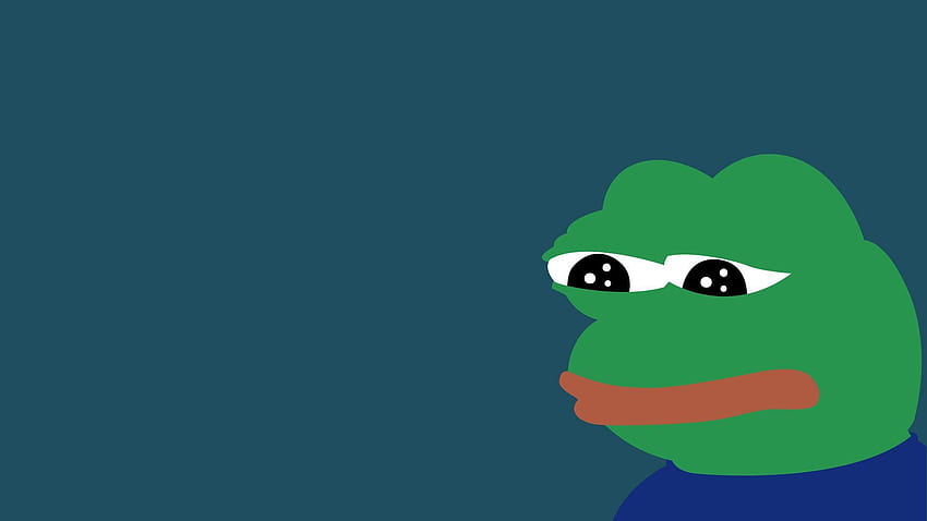 Жабата Пепе, тъжна жаба HD тапет